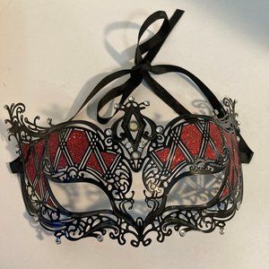 Metal Mardi Gras like Mask